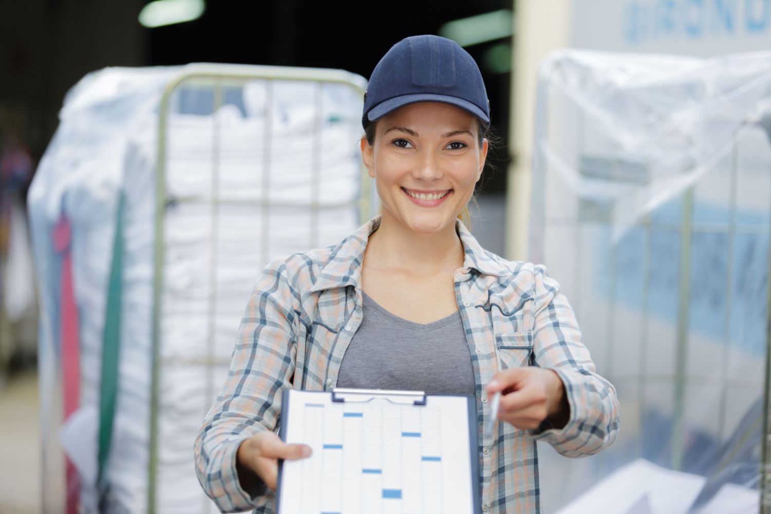 Commercial Laundry Delivery Shutterstock 654313249